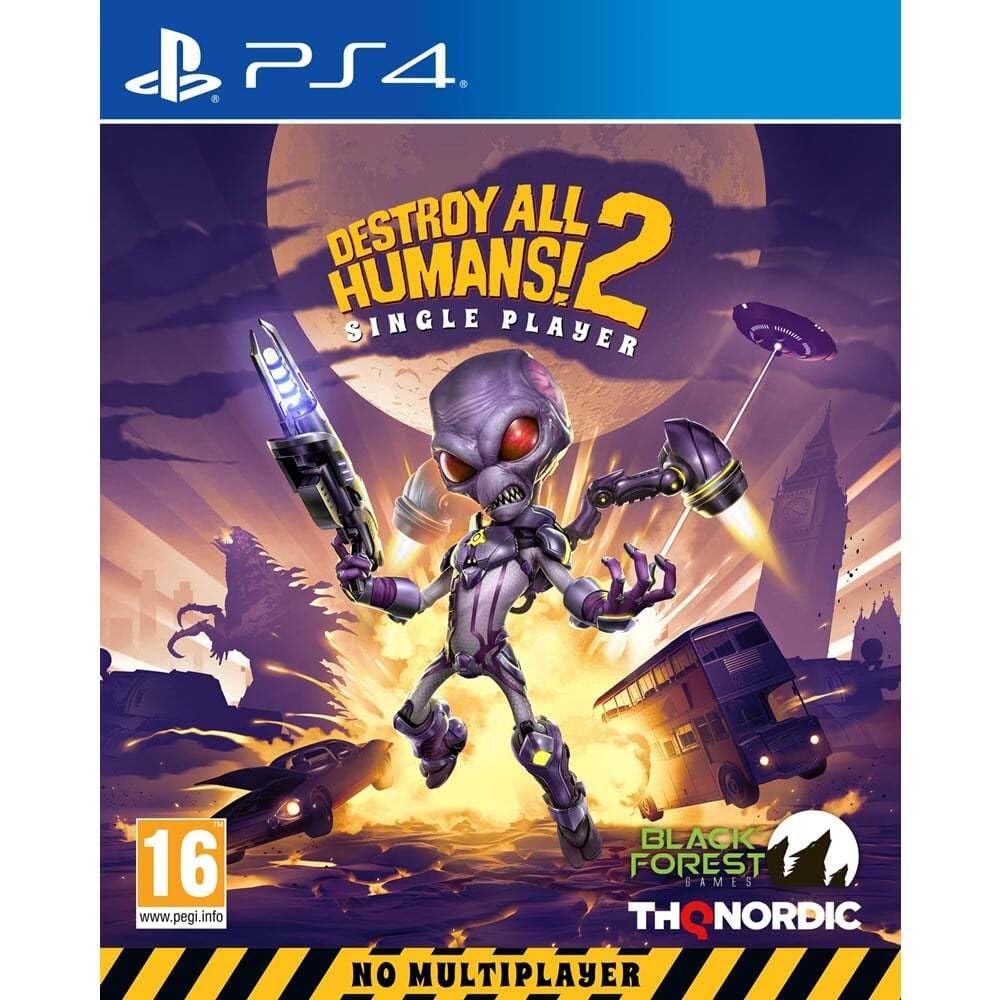 Détruisez tous les humains ! 2 - Reprobed : jeu solo pour PlayStation 4 Détruisez tous les humains ! 2 - Reprobed : jeu solo pour PlayStation 4